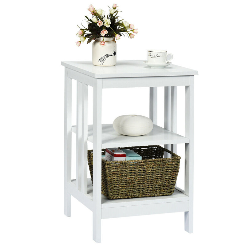 End Table, White