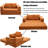 Upholstered 71'' Sleeper Sofa-1015298228
