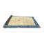 Tapis abstrait beige / bleu-1162823436