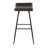 Camargo Fixed-Height Swivel Bar Stool with Tapered Metal Legs-1661115093