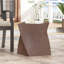 Table d'appoint en béton légère avec touche artistique, enrichit l'espace moderne pour un style contemporain