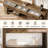 70.9-Inch Console Table with 3 Drawers and Open Storage Shelf, Extra Long Narrow Entryway Sofa Tables for Hallway Foyer Entrance, Brown
