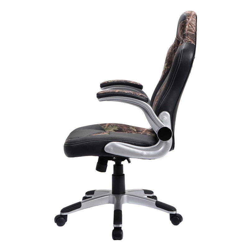 Symple Stuff Cotton and Mesh Gaming Chair