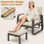 Ensemble de meubles de patio en aluminium 6 pièces avec table basse pour conversation extérieure Suvivitése comprenant un canapé réglable à 3 places, 2 fauteuils hydrauliques, 2 repose-pieds pour balcon, jardin, piscine-101824580