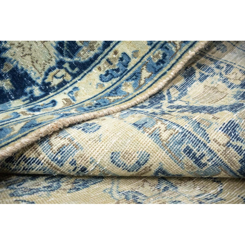 Tapis oriental classique en laine, noué à la main, motif floral, 2,50 m x 3,20 m