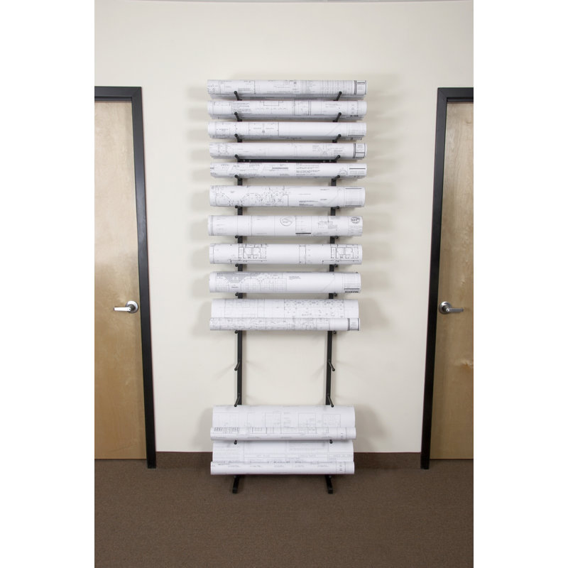 Metal Rolled Files Open