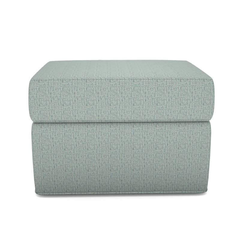 Repose-pieds rembourré Newlin, Eau Tuck, Non