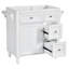 " modern bathroom vanity | 2 drawers & tip-out drawer | storage cabinet design | top sink not included | versatile