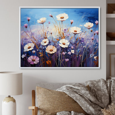 Bleu bleuet en cascade III - impression