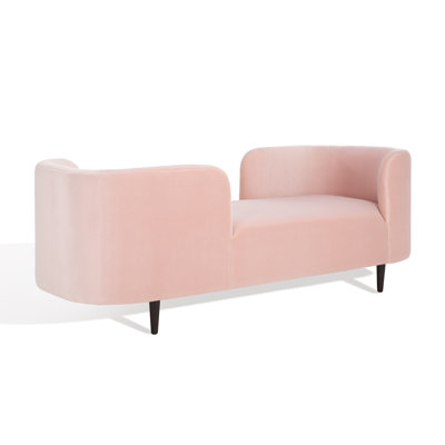 Midway Velvet Chaise Lounge
