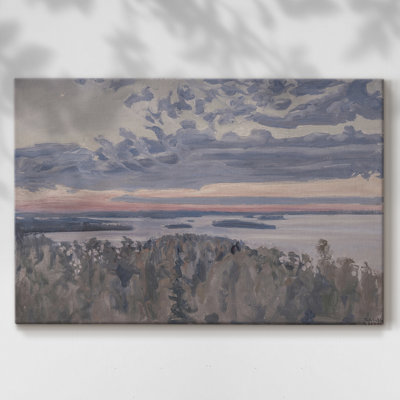 Paysages rétro-DCCL XXXII -Galerie enveloppée Cavas