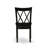 9 Piece Dining Room Table Set Includes a Rectangle Kitchen Table with Butterfly Leaf and 8 Dining Chairs, Black-1081215568-1081215596-1081215599