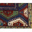 Bordjalu Wool Southwestern Area Rug in Blue/Green-40705385