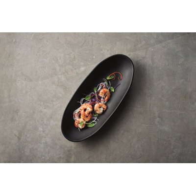 Pigment 700ml Noir Melamine Soup Plate