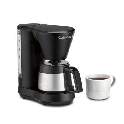 5-Cup Coffeemaker With Stainless Steel Carafe
