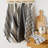Cotton Waffle Kitchen Towel Linen Set-1424176304