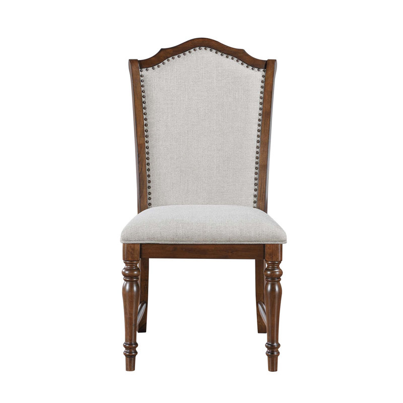 Ensemble de 2 chaises d'appoint en tissu Traditional