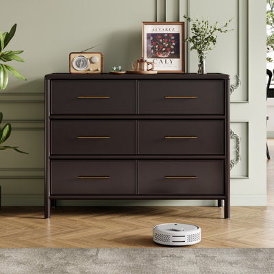 Armoire de rangement Calden Modern Glam Acacia