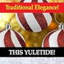 Christmas Baubles Set, 24 Pack Shatterproof Red and White Candy Stripe Tree Decorations-522002050