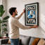 Dolce Vita Art Deco - Framed Print-1423647933-1423647931