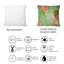 Coussin décoratif de luxe abstrait Geen-674358449