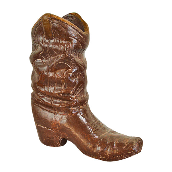Clay Kicker Oversized Cowboy Boot, Brown