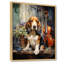 Basset hound, mélodie sur toile-7713842-7713851