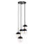 Royce 5 - Light Black Cluster Pendant