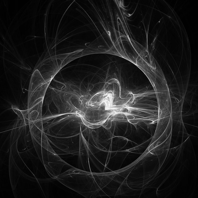 Abstract Fractal Background by Deltaoff - Wrapped Canvas Print, 30cm H x 30cm W 