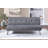 Tufted Upholstered Adjustable Sofa With USB-1477297540
