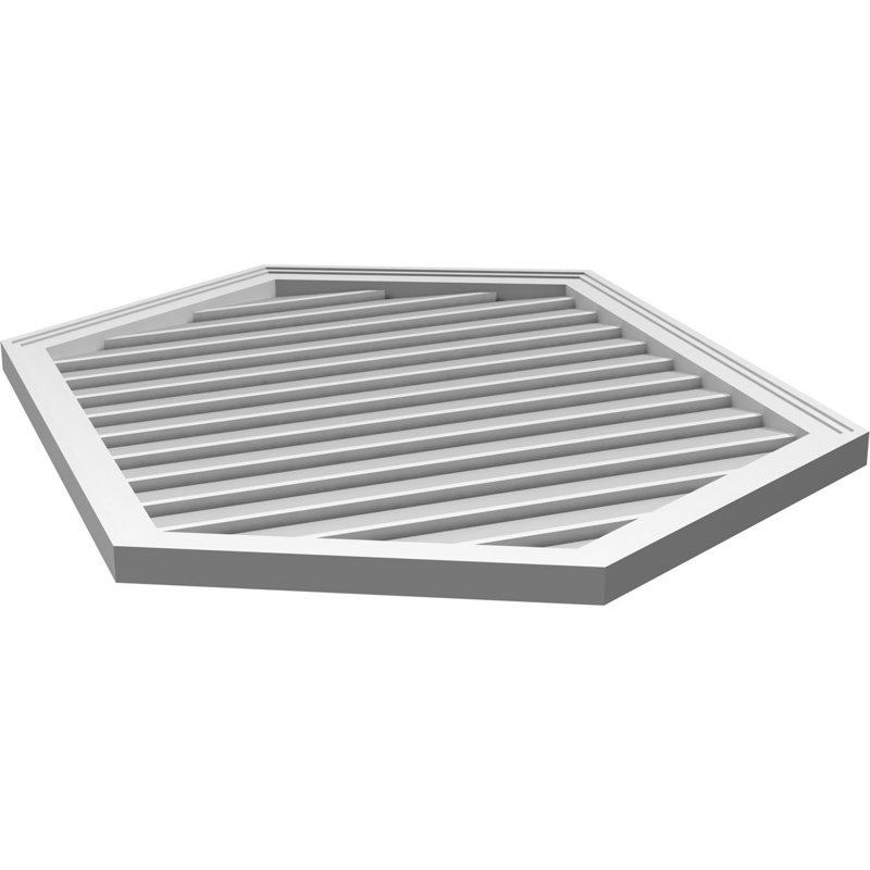 Pente verticale verticale en uréthane 6 pi, 42" H x 32" W x 1.5" D