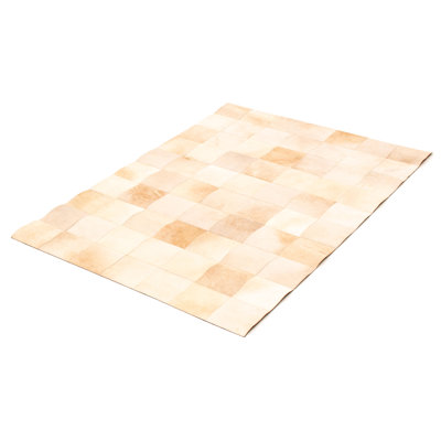 Arunvir Cowhide Geometric Indoor Rug