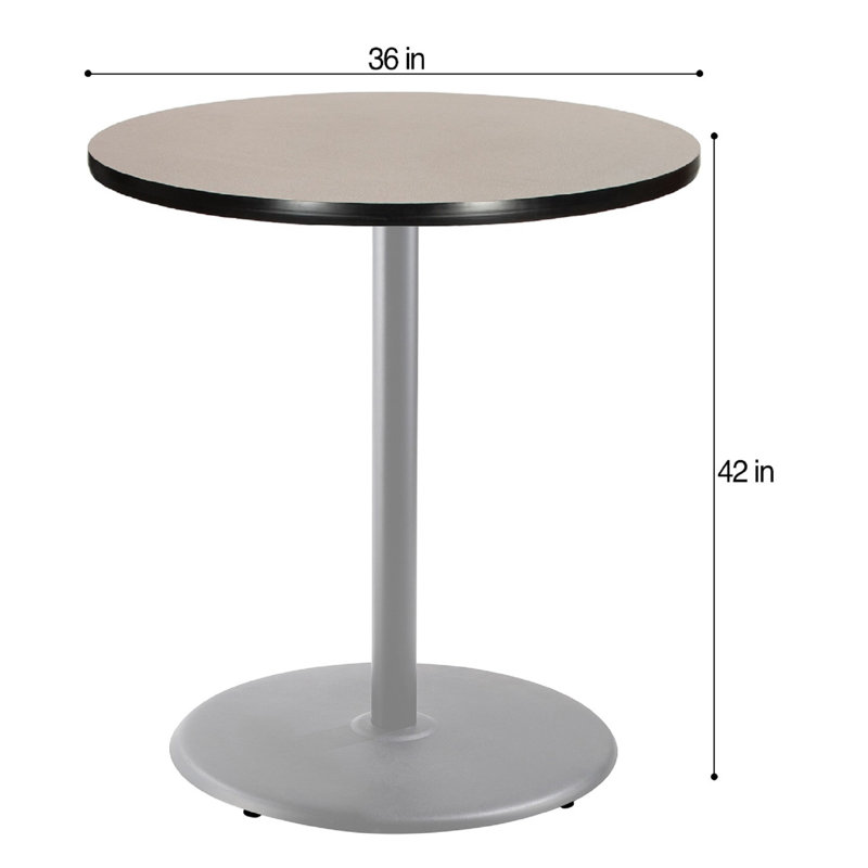 Table basse Bennet, Gris, H 42 po x L 36 po x l 36 po, Gris