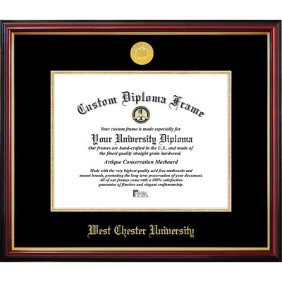 Cadre de petit diplôme de l'Université West Chester