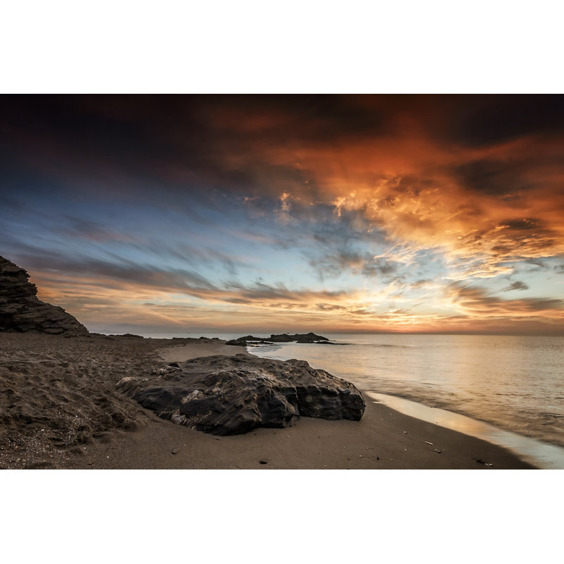 Andino Sunset Mediterranean - Wrapped Canvas Print, 51cm H x 76cm W x 3.8cm D
