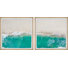 Beach And Sunshine - 2 Piece Single Picture Frame Print