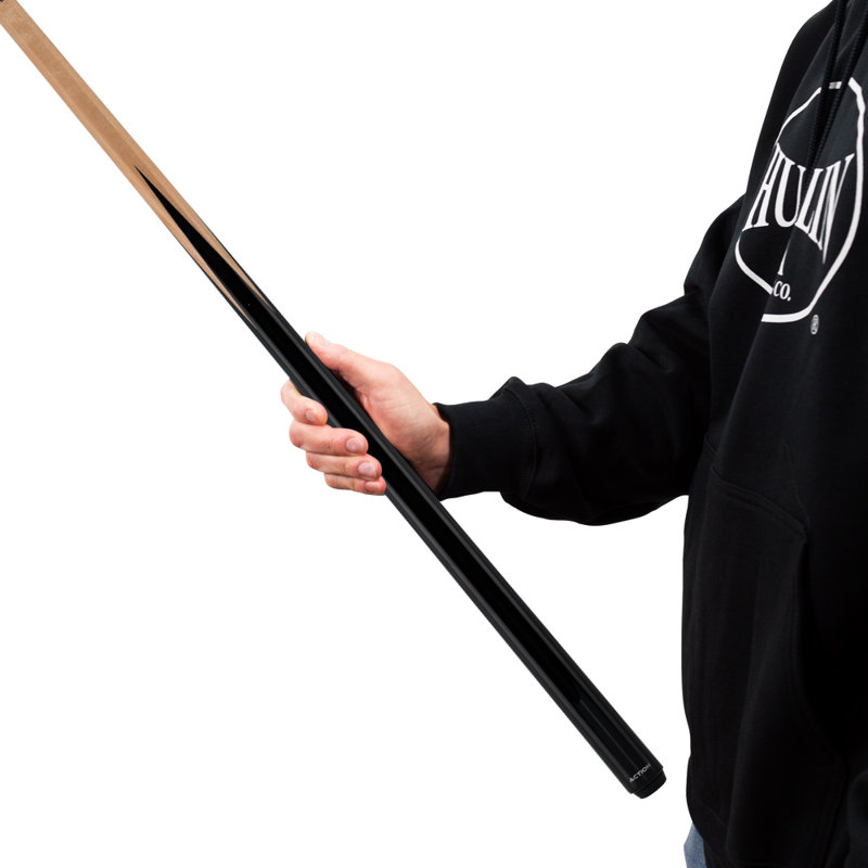 Natural Maple and Jet Black 18 oz Pool Cue