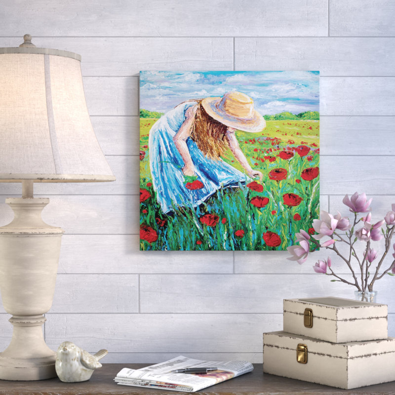 «Blossom» par Kimberly Adams - reproduction sur toile, H 26 po x l 26 po x P 1,5 po