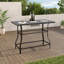 Table de bar rectangulaire E-Coating