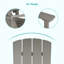 Chaise en plastique Adirondack-2097092394