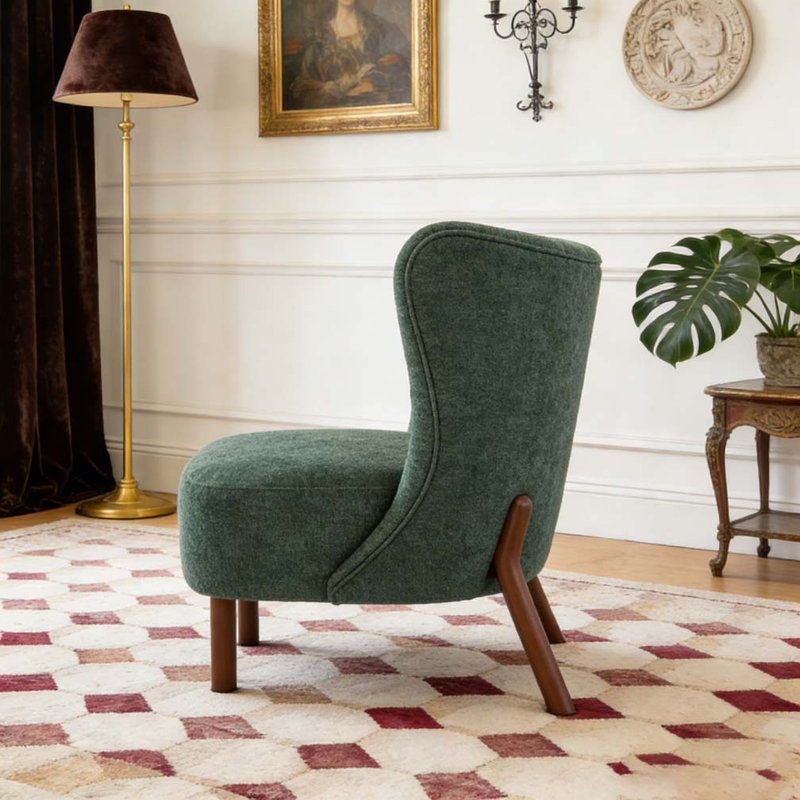 Fauteuil d'appoint rembourré Bella