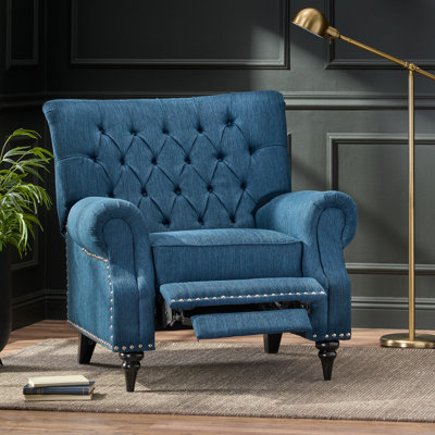Fauteuil inclinable manuel de 39 po de large Camay