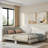 Upholstered Daybed With Headboard And Armrest-1372683360-1372683362