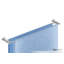 Barre à serviettes double 32,3125 "5800 Series pour porte de douche en verre