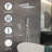 Complete Shower System with Rough in-Valve-86413949