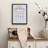Framed Laundry Symbols Guide Wood Wall Sign