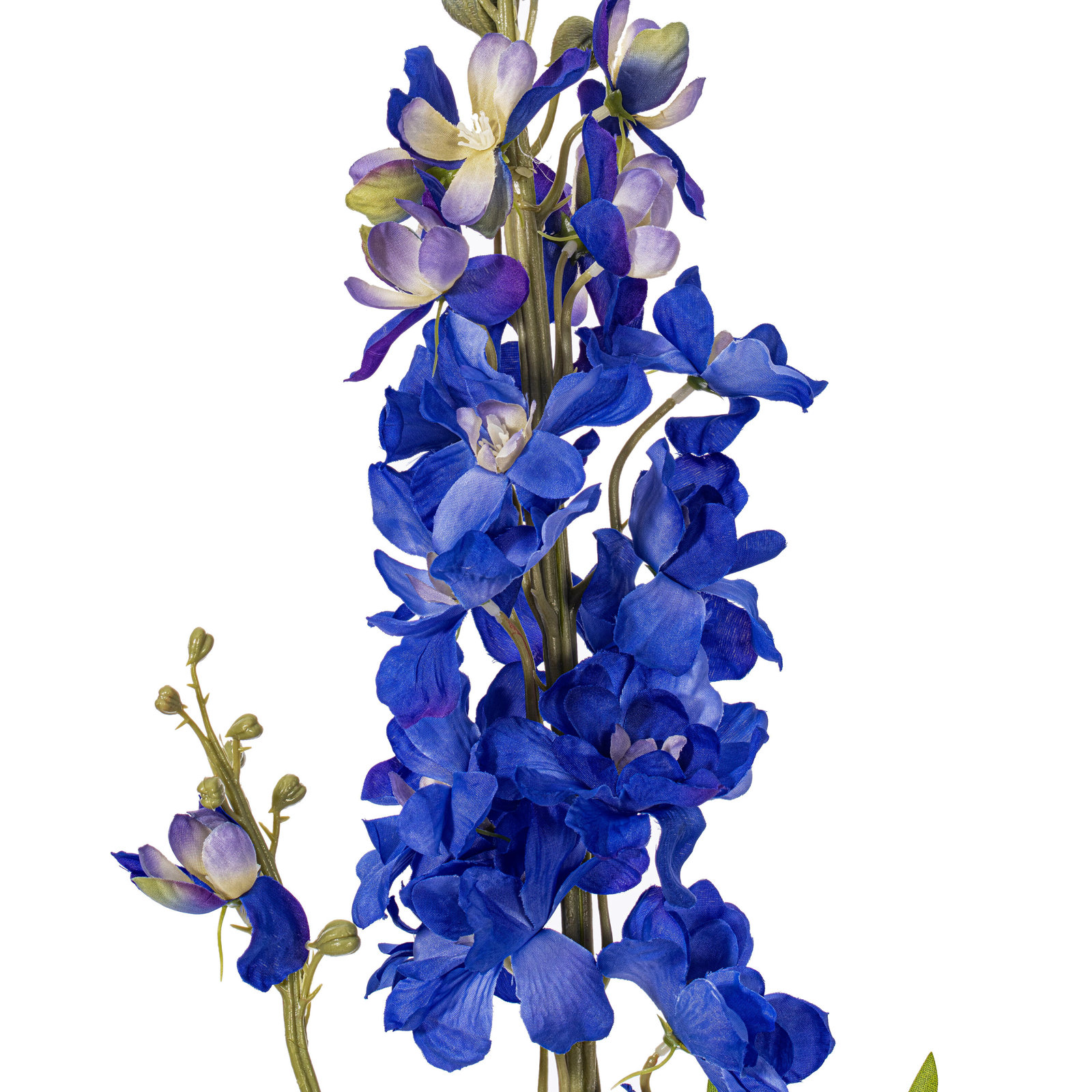 Faux Floral Stems, Cobalt 