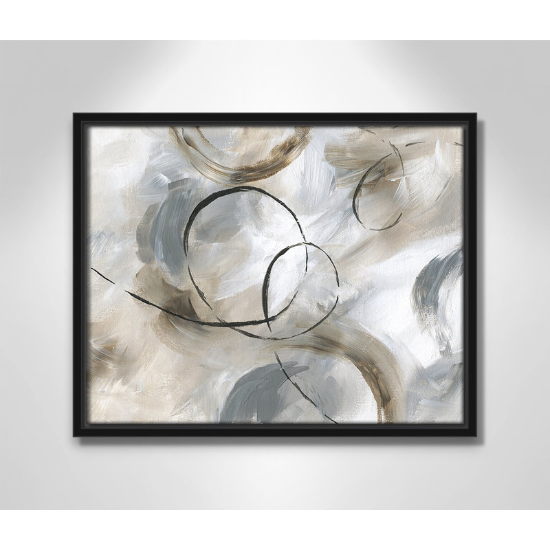 Allegro Print par Nan, H 12,5 po x l 15,5 po x P 2 po, Noir