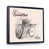 Black Floater Framed Canvas selected