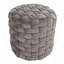 Repose-pieds rond en velours de 16 po-1471451789